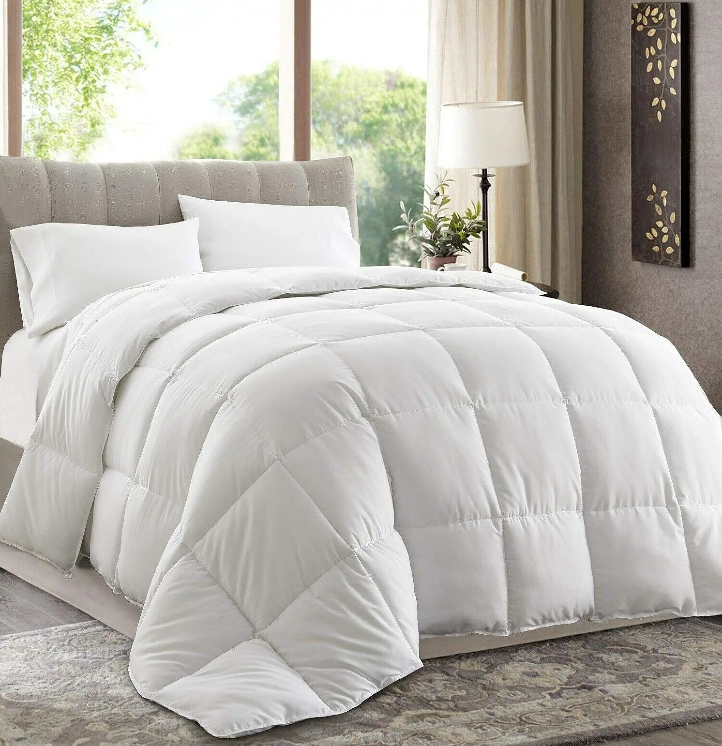 Chezmoi Collection All Season Queen Size Down Alternative Comforter