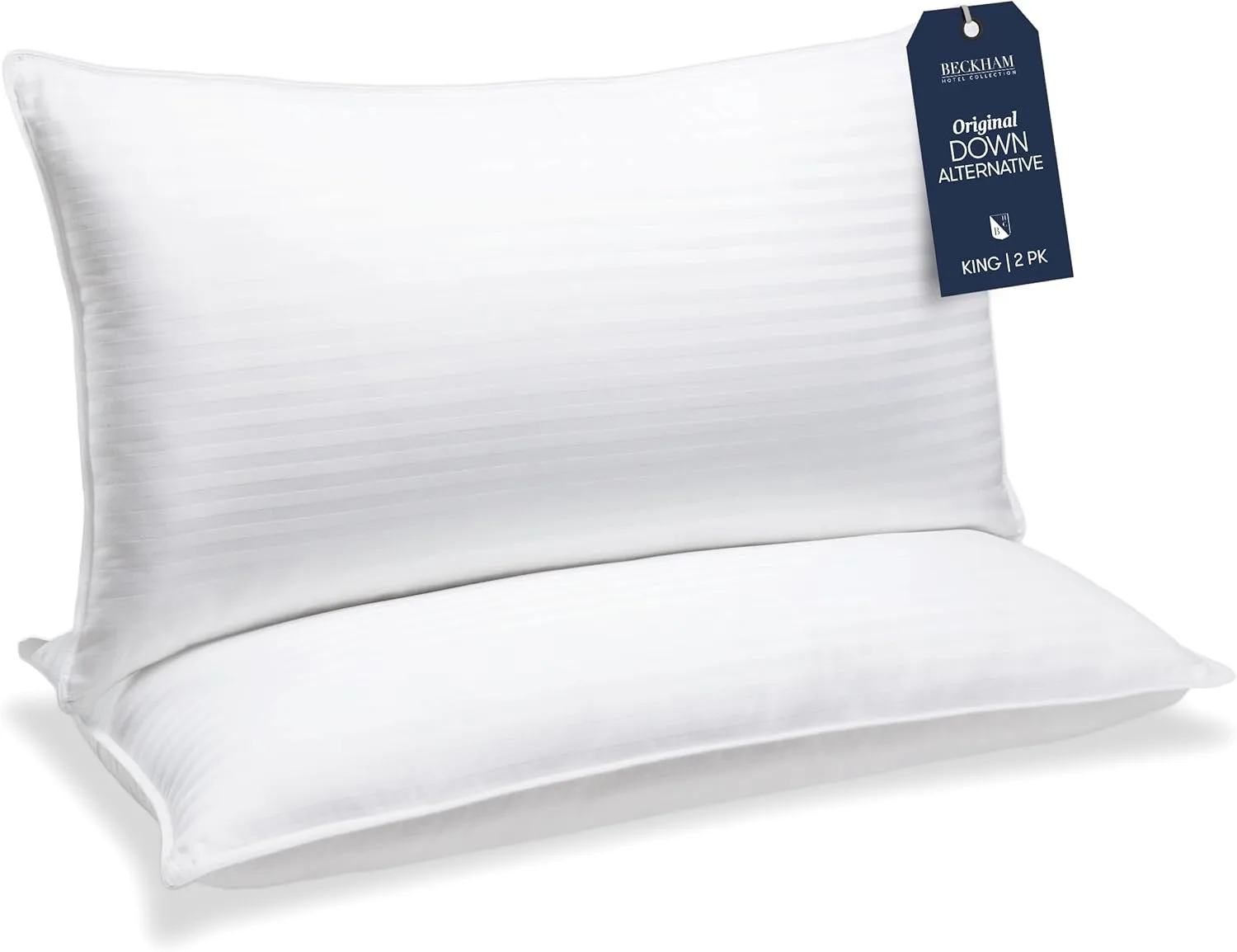 Beckham Hotel Collection Bed Pillows King Size Set of 2