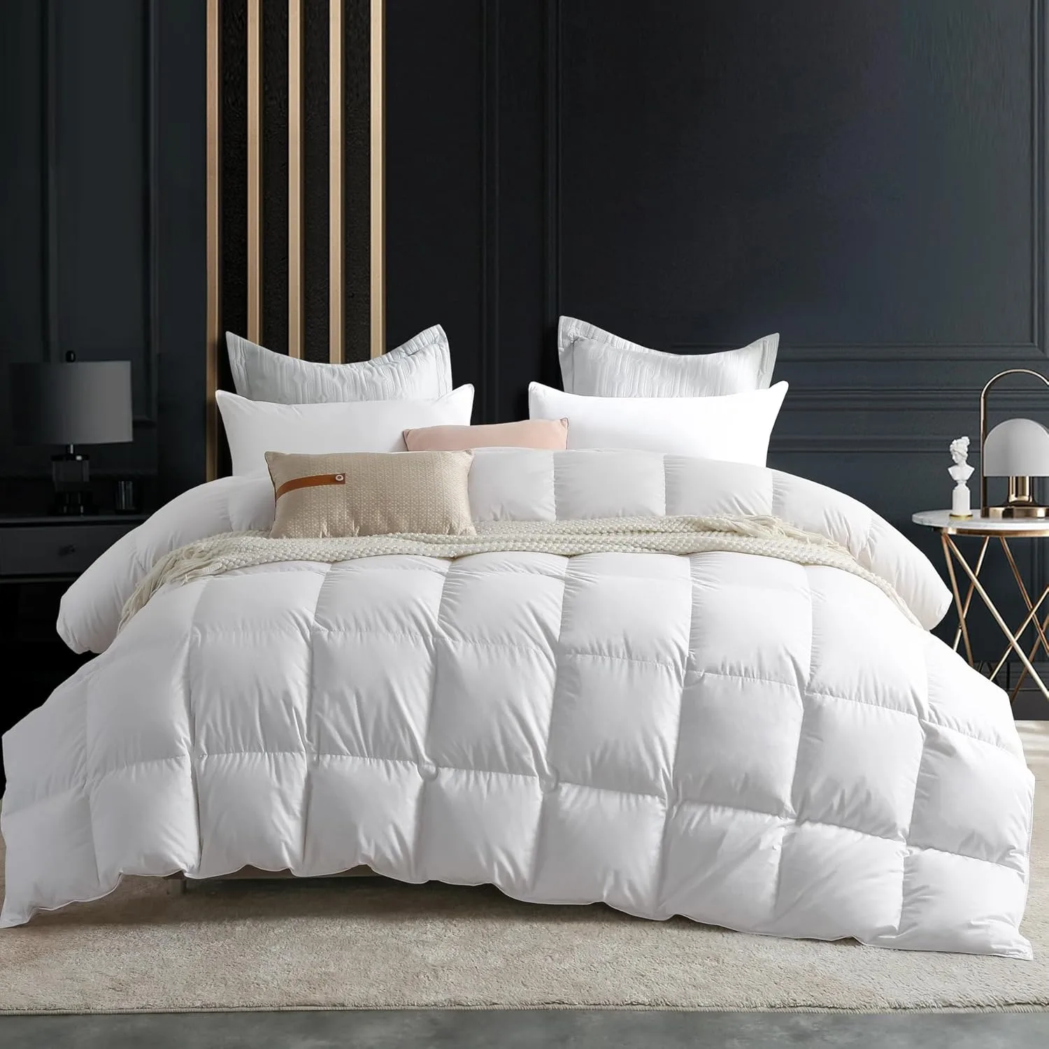 C&W Goose Down Comforter King Size All Season