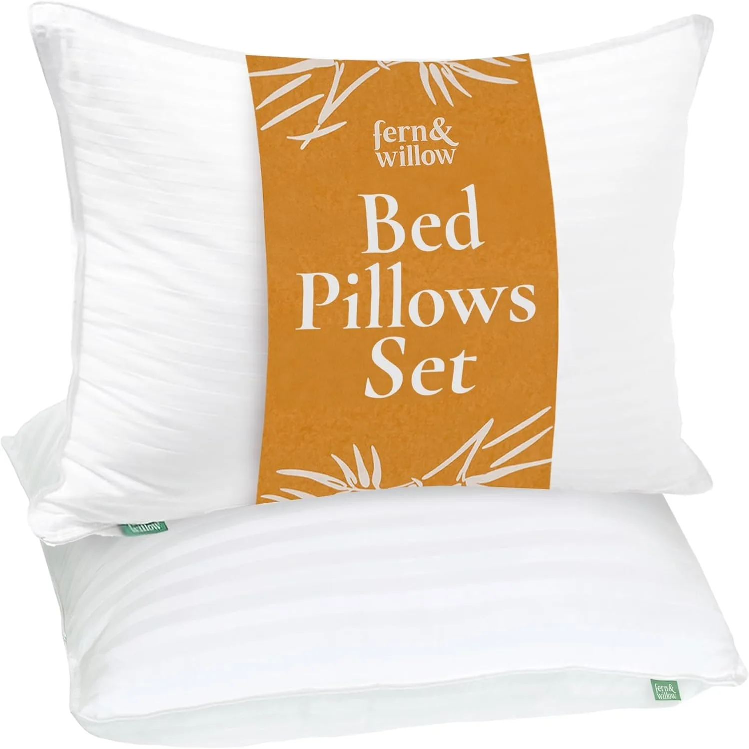Fern and Willow Premium Bed Pillows