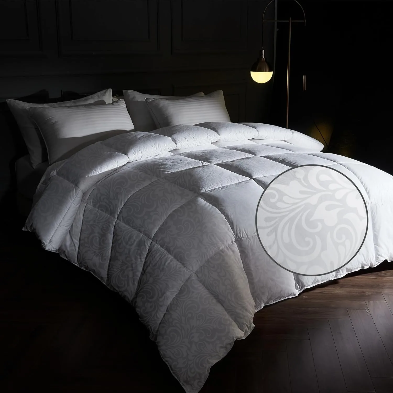 puredown® Goose Feather Comforter,Duvet Insert