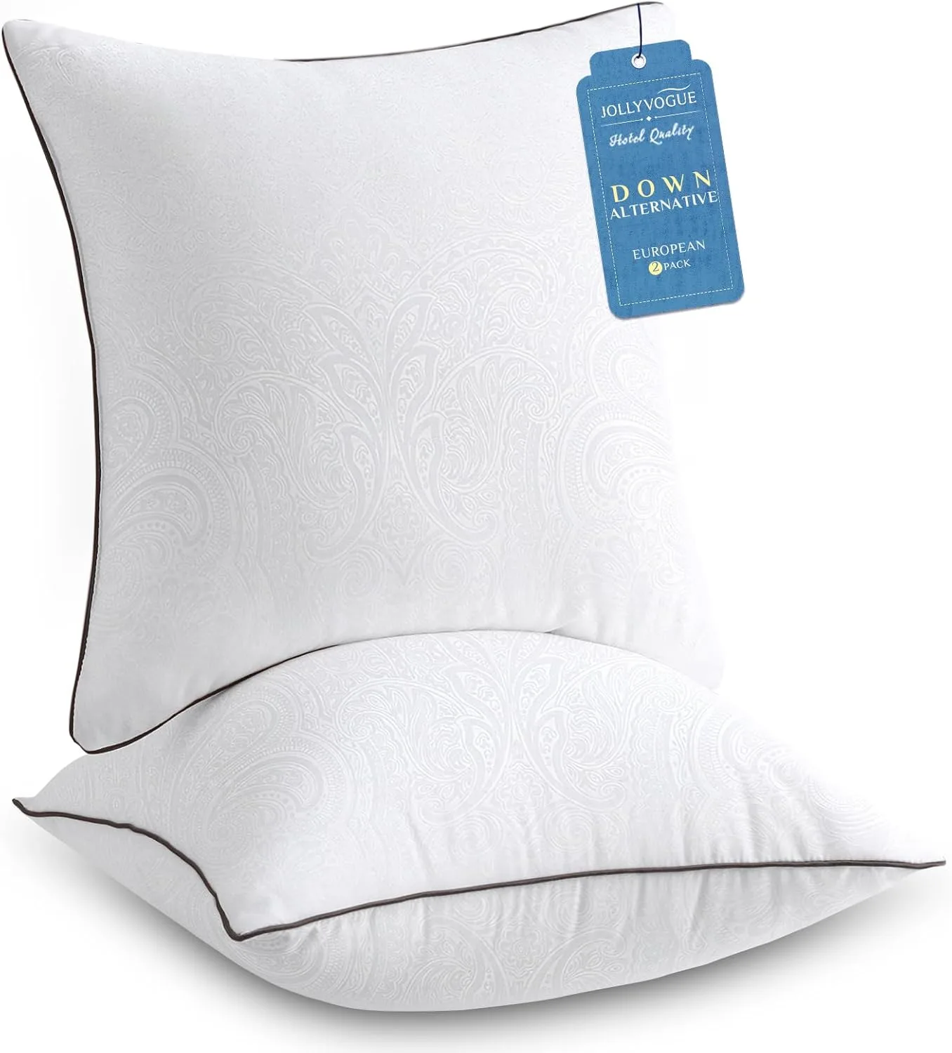 Jollyvogue Euro Pillows for Sleeping